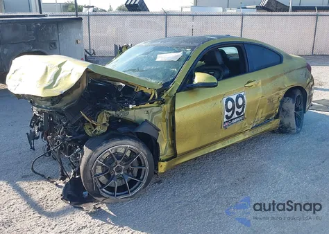 2018 BMW M4 from USA, damaged, VIN WBS4Y9C51JAA85802